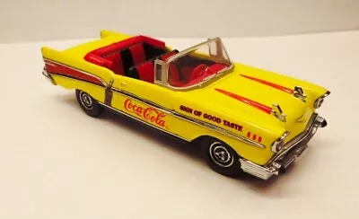 1995 Issue Matchbox Dinky 1:43 Coca Cola Coke ' 57 Chevy Bel Air Convertible Nib • $13.88