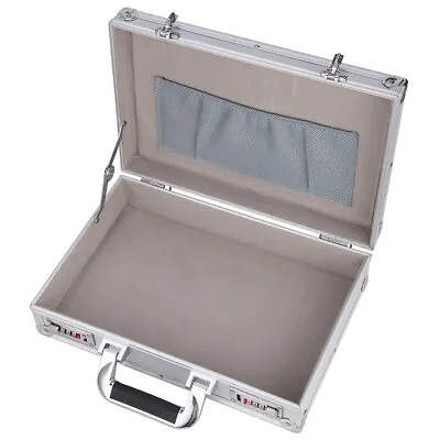 $38.99 • Buy Aluminium Hard Case Camera Gun Jewelry Suitcase Tools Carrying Organize Case