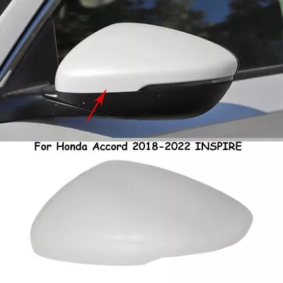 White LH Car Rearview Mirror Cover Cap Shell For Honda Accord 2018-2022 INSPIRE • $39.70