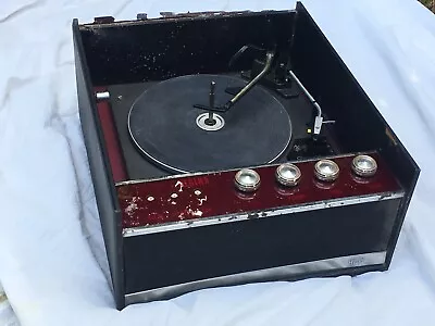 Rare 1968 DANSETTE REGINA Portable Automatic Record Player - Spares Restoration • £39.99