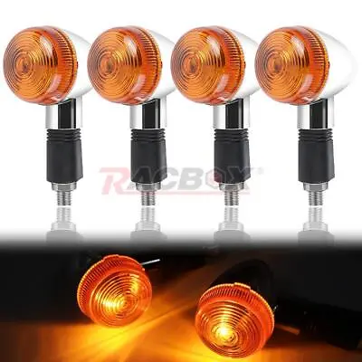 4X Motorcycle Bullet Turn Signals Blinker Light For Honda Shadow Aero 750 VT750C • $18.98