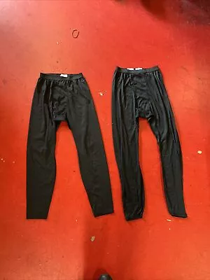 ECWCS Level 1 Silk Thermal Pants X2 Black Large Regular • $14.99