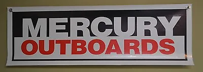 Mercury Marine Outboard Motor Sign Banner Bass Boat  • $29.99