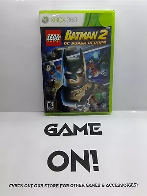 LEGO Batman 2: DC Super Heroes (Xbox 360 2012) New Factory Sealed - Free Ship • $18.99