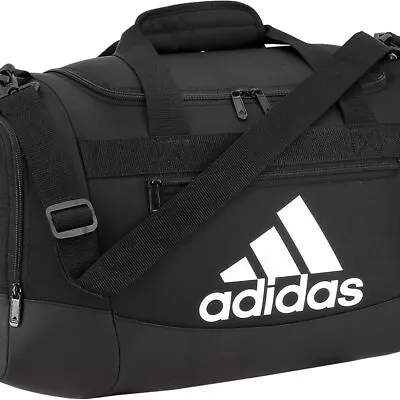 Adidas Defender IV Small Duffel Bag-Black/White-New With Tags • $29.97