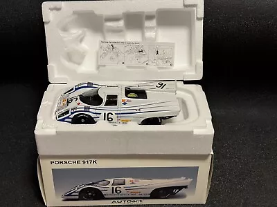 Autoart Millennium 1:18 Scale Porsche 917k #16 • $199