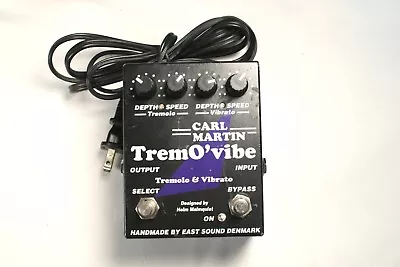 Carl Martin TremO'vibe Tremolo Effects Pedal Black • $185