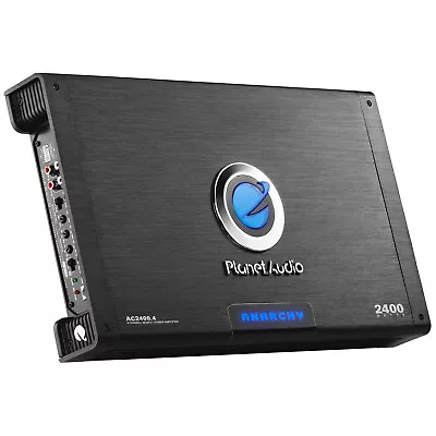 Planet Audio AC2400.4 4 Channel 2400 W Car Amplifier - Full Range Bridgeable • $137.63