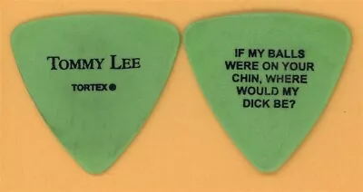 Motley Crue Tommy Lee Marty Obrien Vintage Guitar Pick - 2003 Tour • $8.99