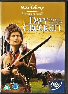 DISNEY Davy Crockett King Of The Wild Frontier UK DVD 1955film5017188814287Ranch • £6.94