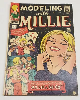 Modeling With Millie #45 Marvel 1966 VG+ • $5.99