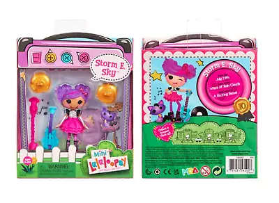 Mini Lalaloopsy Storm E. Sky With Accessories Reusable House Package NEW • $9.98