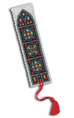 £8.45 • Buy Stained Glass Window Bookmark Cross Stitch Kit (Textile Heritage)