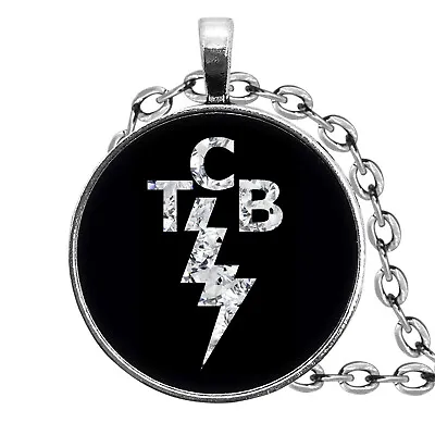 Elvis TCB Necklace Key Ring Cufflinks Tie Clip Earrings Taking Care Of Business • $12.95