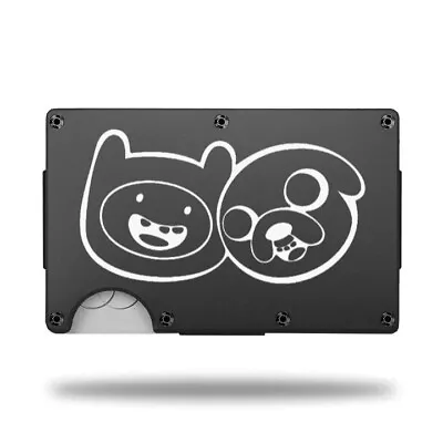 Custom Laser Engraved Wallet - FINN & JAKE - GREAT GIFT WALLET • $22