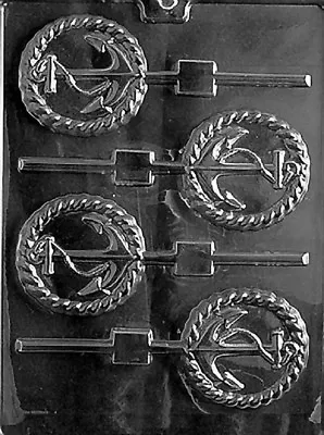 $7.95 • Buy N028 Anchor Lollipop Chocolate Candy Soap Mold W/Instructions