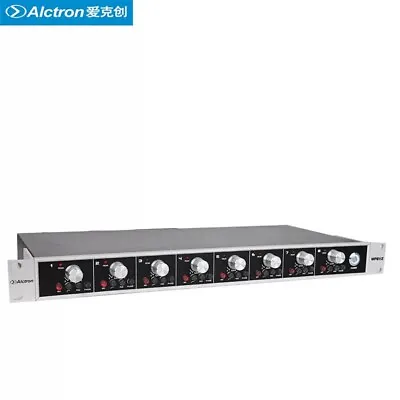 8 Channels Microphone Amplifier Mic Preamp Preamplifier 48V Phantom Power In • $252.86