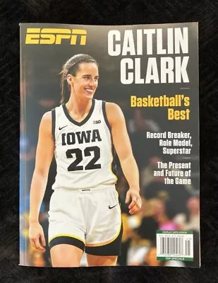 ESPN Caitlin Clark Paperback – March 29 2024 By The Editors Of ESPN (Author) • $22