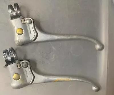 Vintage Schwinn Stingray Weinmann Gold Dot Ballend Brake Lever Set Nice • $24.99