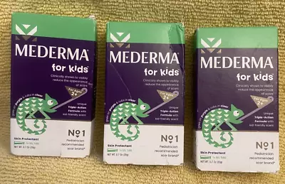 3x Mederma For KIDS  #1 Recommended Scar Brand - 3 Boxes Scar Cream Exp 04/2024 • $7.95