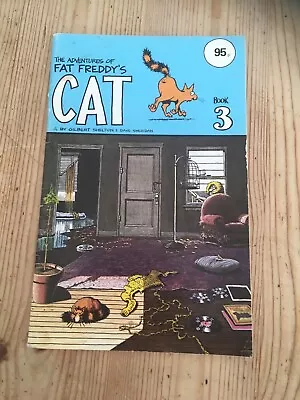 1977 Fat Freddys Cat 3 Gilbert Shelton Knockout Comics • £20