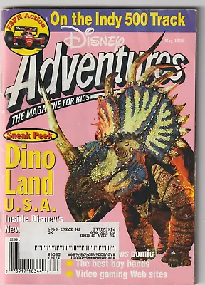 DISNEY Adventures Magazine - May 1998- Very Good Dino Land U.S.A. • $9.75