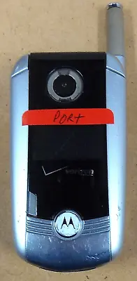 Motorola V Series V710 - Silver And Black ( Verizon ) Rare Cellular Flip Phone • $6.79