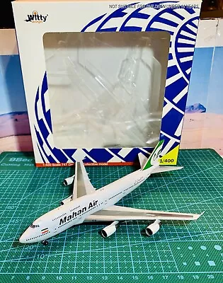 Aeroclassics / Witty Wings 1:400 Mahan Air Boeing 747-300 Reg: EP-MND Brand New • $199