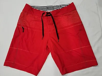 Volcom Mod Tech PRO Surfboard Shorts Men’s Size 33 Red Mod Tech PRO • $44.49