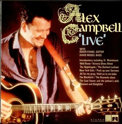 £13.49 • Buy Alex Campbell  - Live (LP, Album)