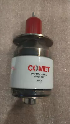 Comet CVLU-500AC/5-BDH-M 5-500pF 5/3kV Vacuum Variable Capacitor • $180