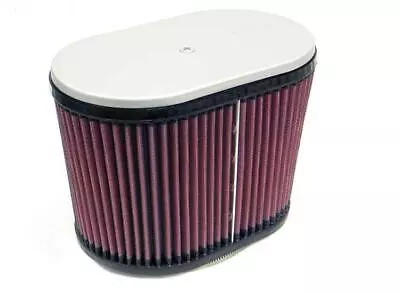 K&N RD-4650 Custom Air Filter Hlbrn 2-5/8 Dual 9 X 5-1/2 • $98.28