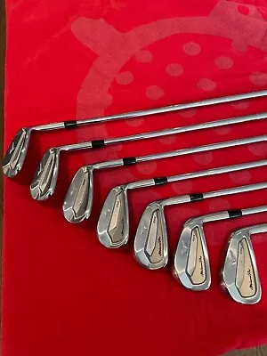 Mizuno Pro 223 Mint Iron Set Dynamic Gold 120 S300 With Golf Pride MCC Align.  • $550