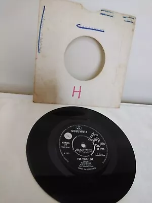 The Yardbirds For Your Love 7 Inch Single 1965 • £5