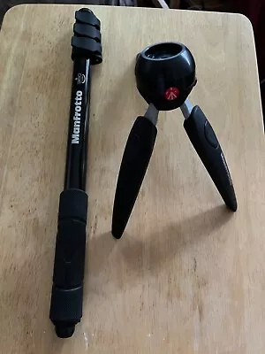 Manfrotto MKCONVR Virtual Reality Kit Pixi EVO Mini Tripod • $1