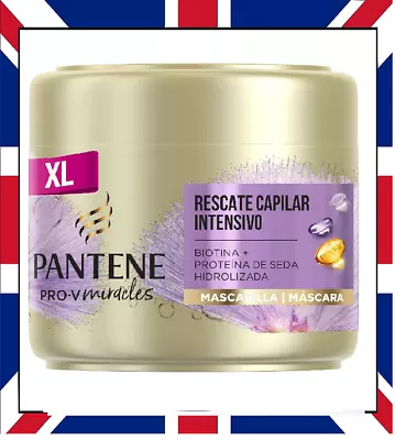 Pantene Hair Mask For Dry Damaged Hair Intense Hair Rescue Helps Repair Intensel • £11.11