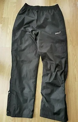 £15 • Buy Women's Gelert Horizon Stormlite 5000 Black Waterproof Trousers Size 10 / Small