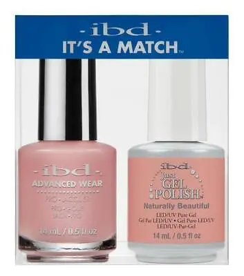 IBD Its A Match Duo Gel & Polish - Naturally Beautiful - 14ml / 0.5oz • $12.99