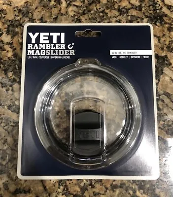 YETI Rambler Lid W/Magslider Clear For 30oz Tumbler 14oz Mug 26oz Cup (New) • $12.95