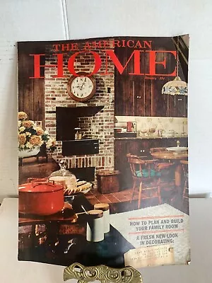 VTG American Home Magazine January 1961 Mid Century Cooking Decor Family Life  • $14.24