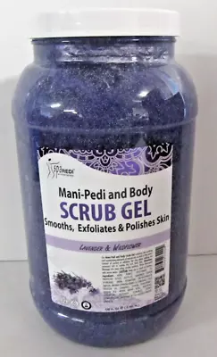 (1 Gal.) Spa-Redi Mani-Pedi & Body  Exfoliating Scrub Gel Lavender & Wildflower • $21.95