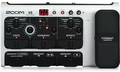 Zoom V6-SP Vocal Effects Processor Pedal • $349.99