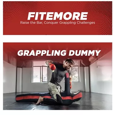 BBJ Brazalian Jiu Jitsu Grappling Dummy MMA Unfilled Punching Bag Judo-FITEMORE • $38