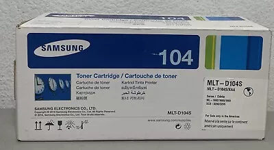 NEW Genuine Samsung 104 Toner Cartridge MLT-D104S - Factory Sealed • $58.99