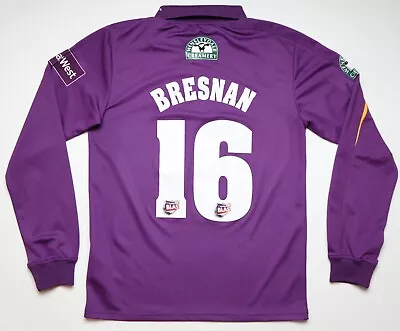 Yorkshire Ccc Vikings 16 Tim Bresnan Long Sleeve Cricket Shirt Jersey Puma Men M • £107.99