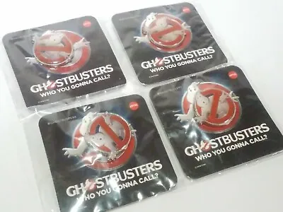 Lot Of 4 2016 AMC Theaters Ghostbusters Promotional Movie Metal Pin NEW Ex[1] • $9.98