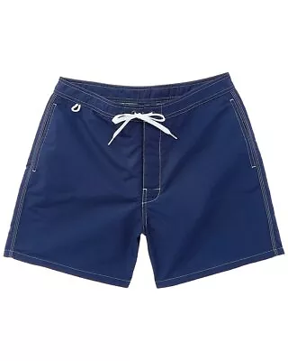 Sundek Bs/Rb Contour Waist Swim Trunk Men's Blue 40 • $50.99