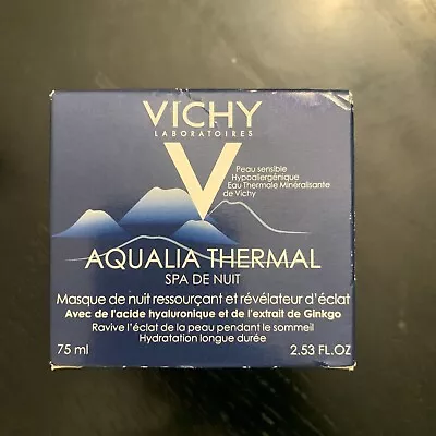 Vichy Aqualia Thermal Night Spa Replenishing Nite Cream Sleeping Mask Exp 8/2023 • $12.99