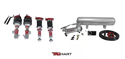 Truhart Air Suspension For 08-16 Impreza 08-14 WRX + VERA MANAGEMENT VIAIR 444C • $1935