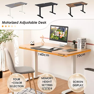 $319.95 • Buy Standing Desk Electric Motorised Computer Desk Height Adjustable Sit Stand Table